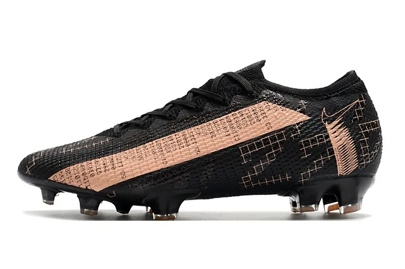 Nike Mercurial Vapor XIII Elite FG - Black/Black/Orange