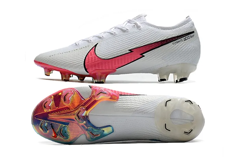 Nike Mercurial Vapor XIII Elite FG - White/Flash Crimson/Hyper Jade