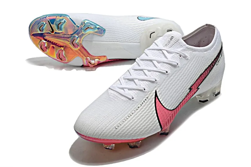 Nike Mercurial Vapor XIII Elite FG - White/Flash Crimson/Hyper Jade