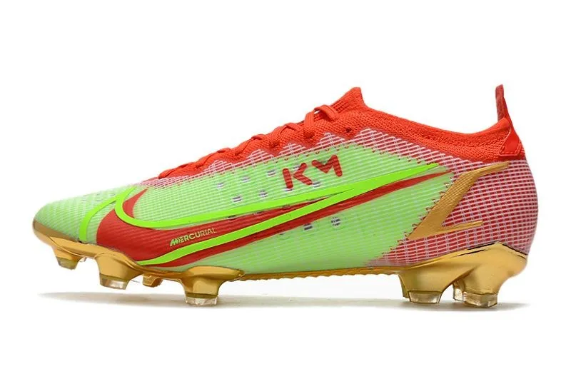 Nike Mercurial Vapor XIV Elite FG Mbappe Green Red Gold