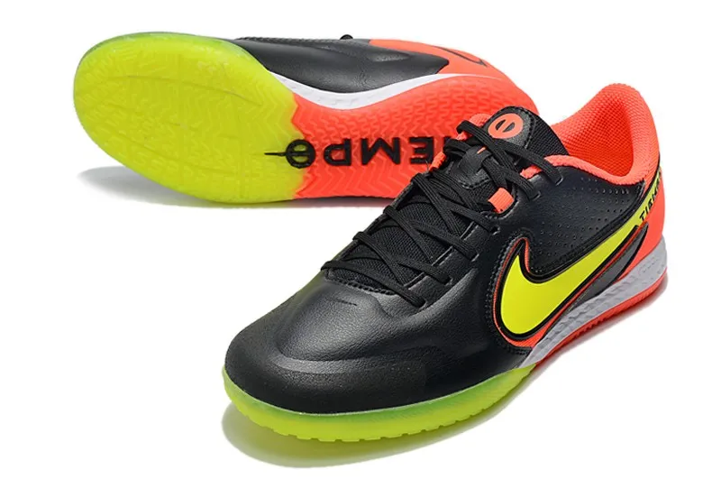 Nike React Tiempo Legend 9 Pro Indoor - Black/Red/Yellow