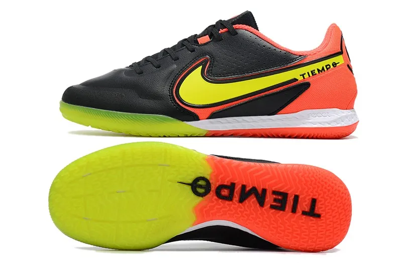 Nike React Tiempo Legend 9 Pro Indoor - Black/Red/Yellow