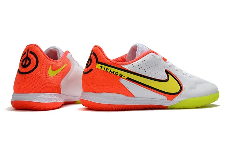 Nike React Tiempo Legend 9 Pro Indoor Motivation Pack - White/Volt Bright Crimson