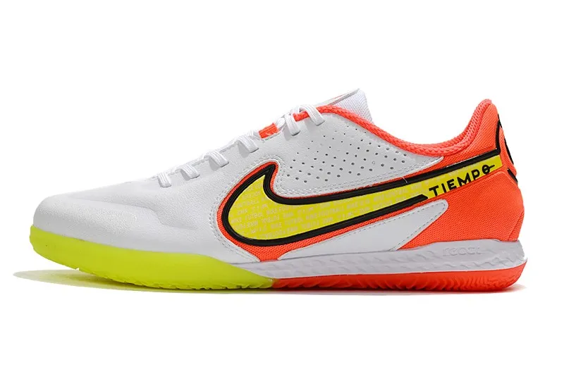 Nike React Tiempo Legend 9 Pro Indoor Motivation Pack - White/Volt Bright Crimson