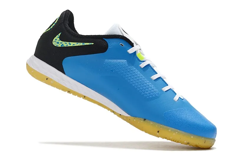 Nike React Tiempo Legend 9 Pro Indoor - Photo Blue/Black/Lime Glow