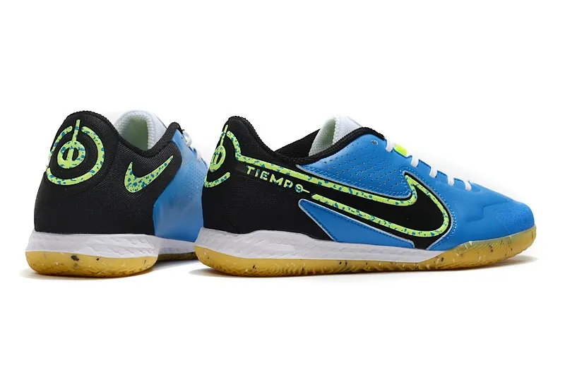 Nike React Tiempo Legend 9 Pro Indoor - Photo Blue/Black/Lime Glow