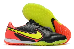 Nike React Tiempo Legend 9 Pro Turf - Black/Red/Yellow