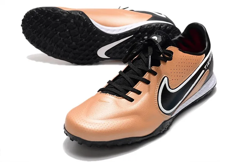 Nike React Tiempo Legend 9 Pro Turf - Metallic Copper/Off Noir/White