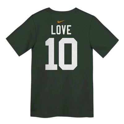 Nike Toddler Green Bay Packers Jordan Love #10 FUSE Name & Number T-Shirt