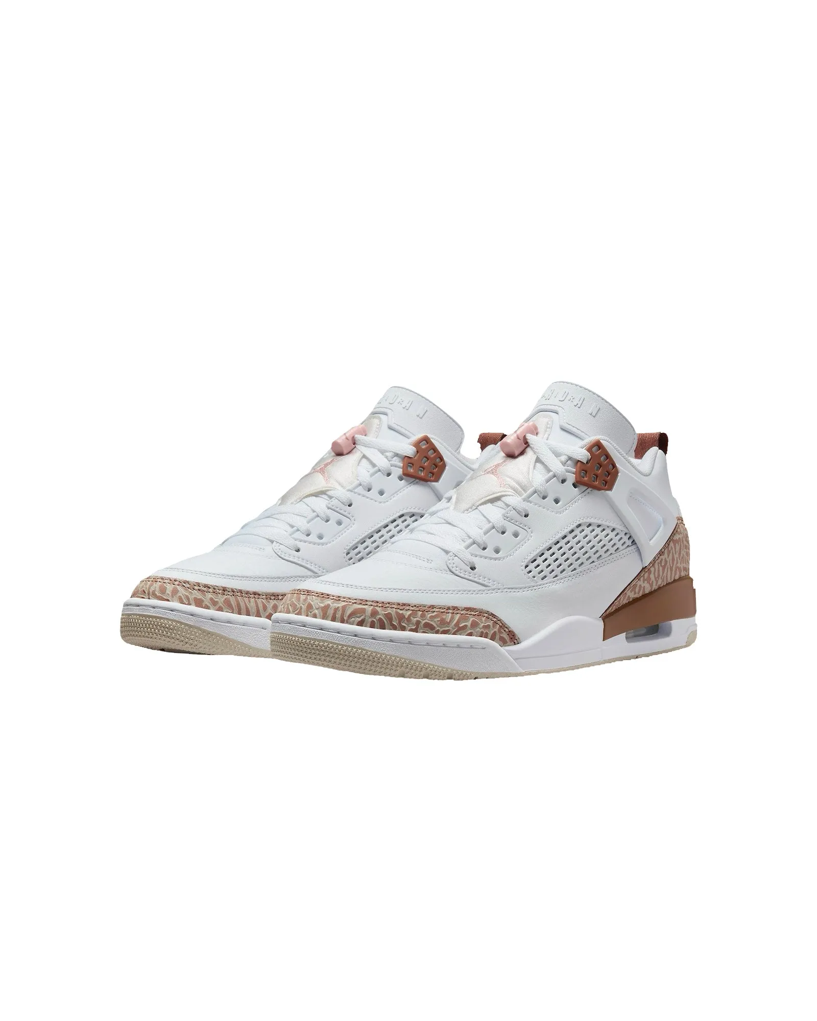 NIKE- JORDAN SPIZIKE LOW-WHITE PINK ARCHAEO BROWN-FQ1759-101