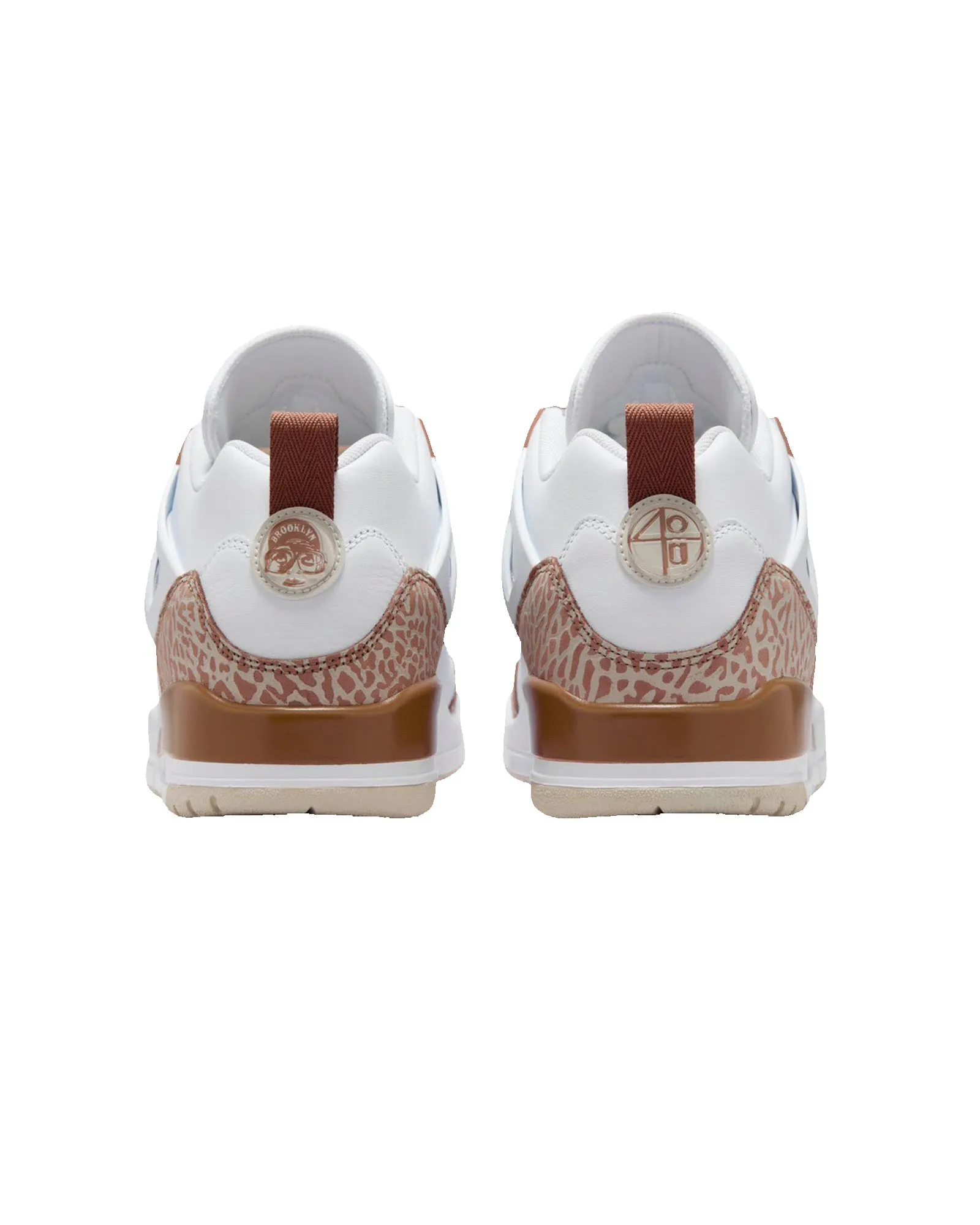 NIKE- JORDAN SPIZIKE LOW-WHITE PINK ARCHAEO BROWN-FQ1759-101