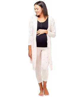 NOM Maternity Second Skin Robe Women's