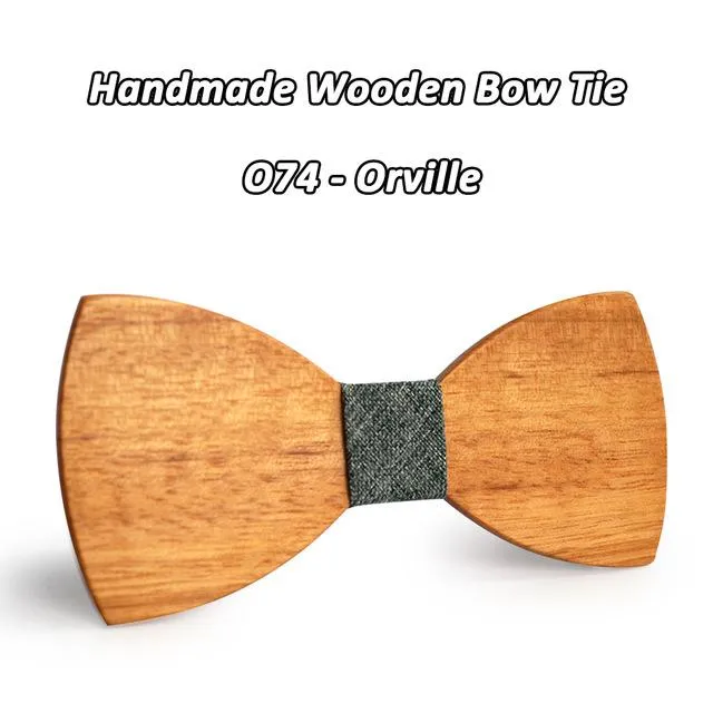 Novelty Fashion Wooden Butterfly Gravata Necktie Bowtie for Suit Shirt