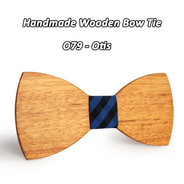 Novelty Fashion Wooden Butterfly Gravata Necktie Bowtie for Suit Shirt