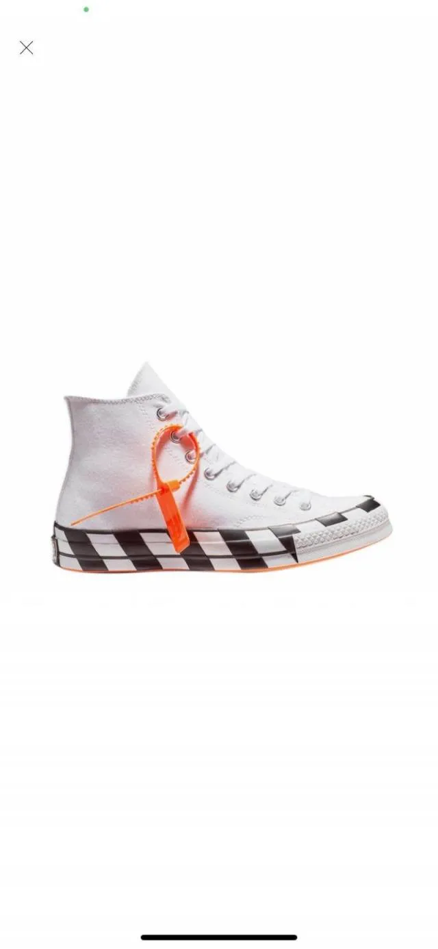 OFF-WHITE x Converse Chuck 70 Stripe