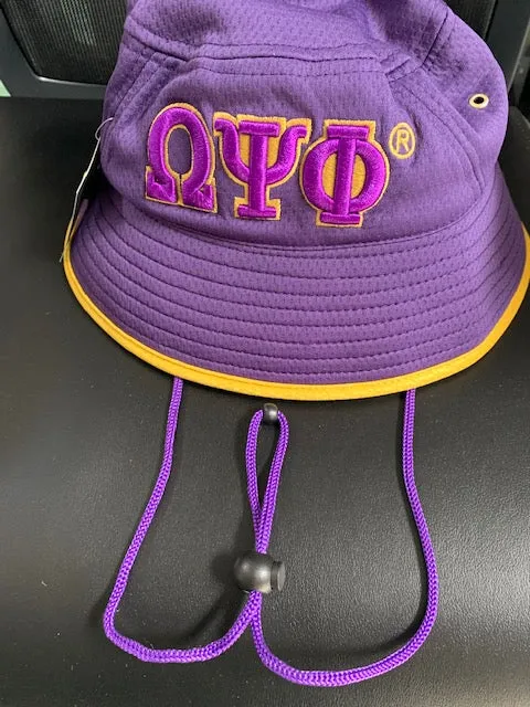 OMEGA PSI PHI BUCKET HAT