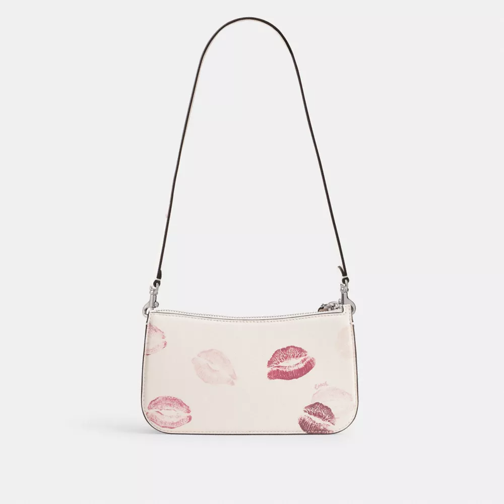 PENN SHOULDER BAG WITH LIP PRINT