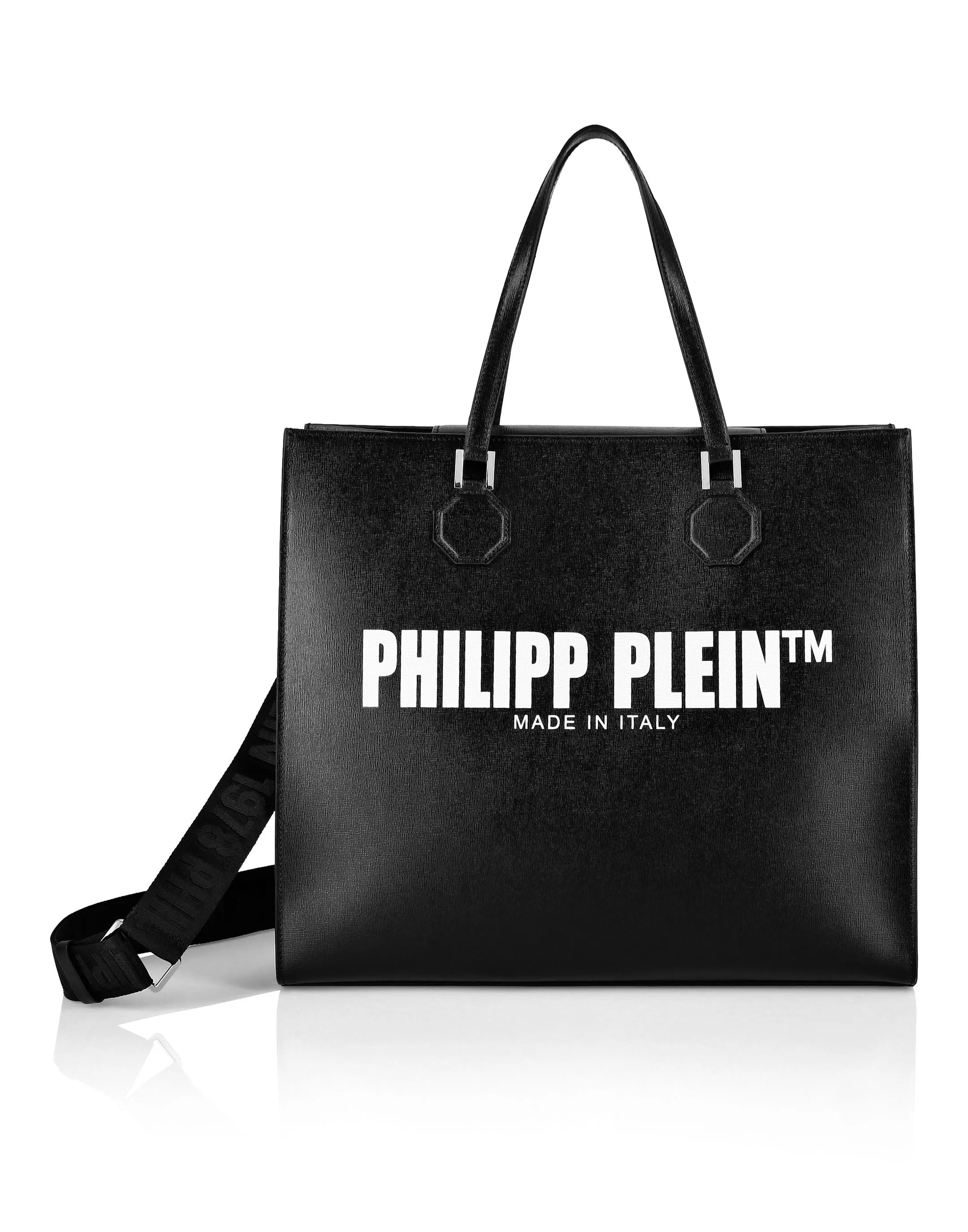 PHILIPP PLEIN Leather Big Handle bag Philipp Plein TM