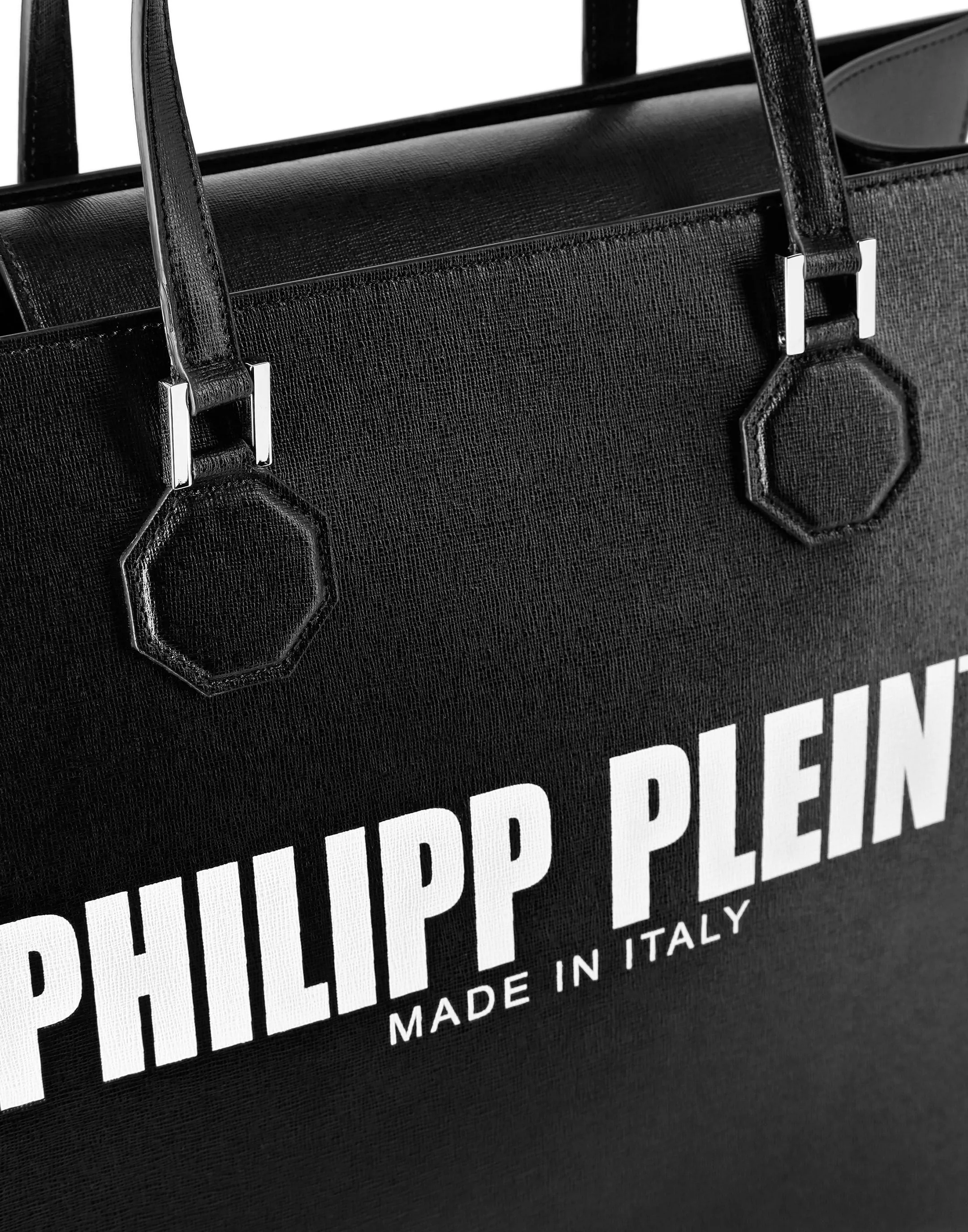 PHILIPP PLEIN Leather Big Handle bag Philipp Plein TM