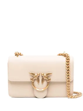 PINKO mini Love One cross body bag - Neutrals