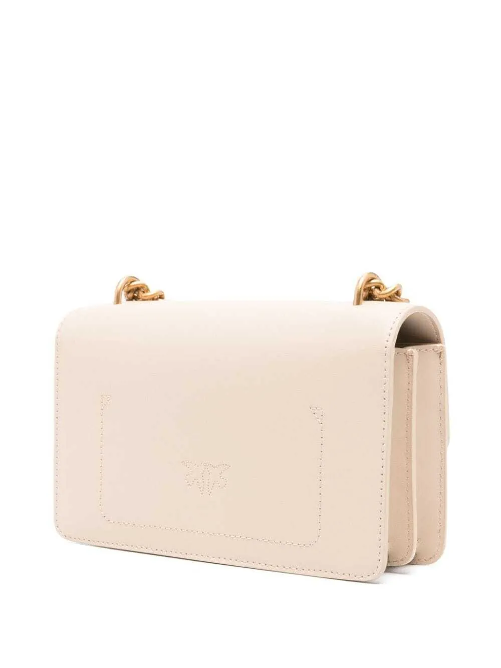 PINKO mini Love One cross body bag - Neutrals