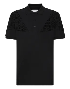 Pique Polo Shirt SS Monogram