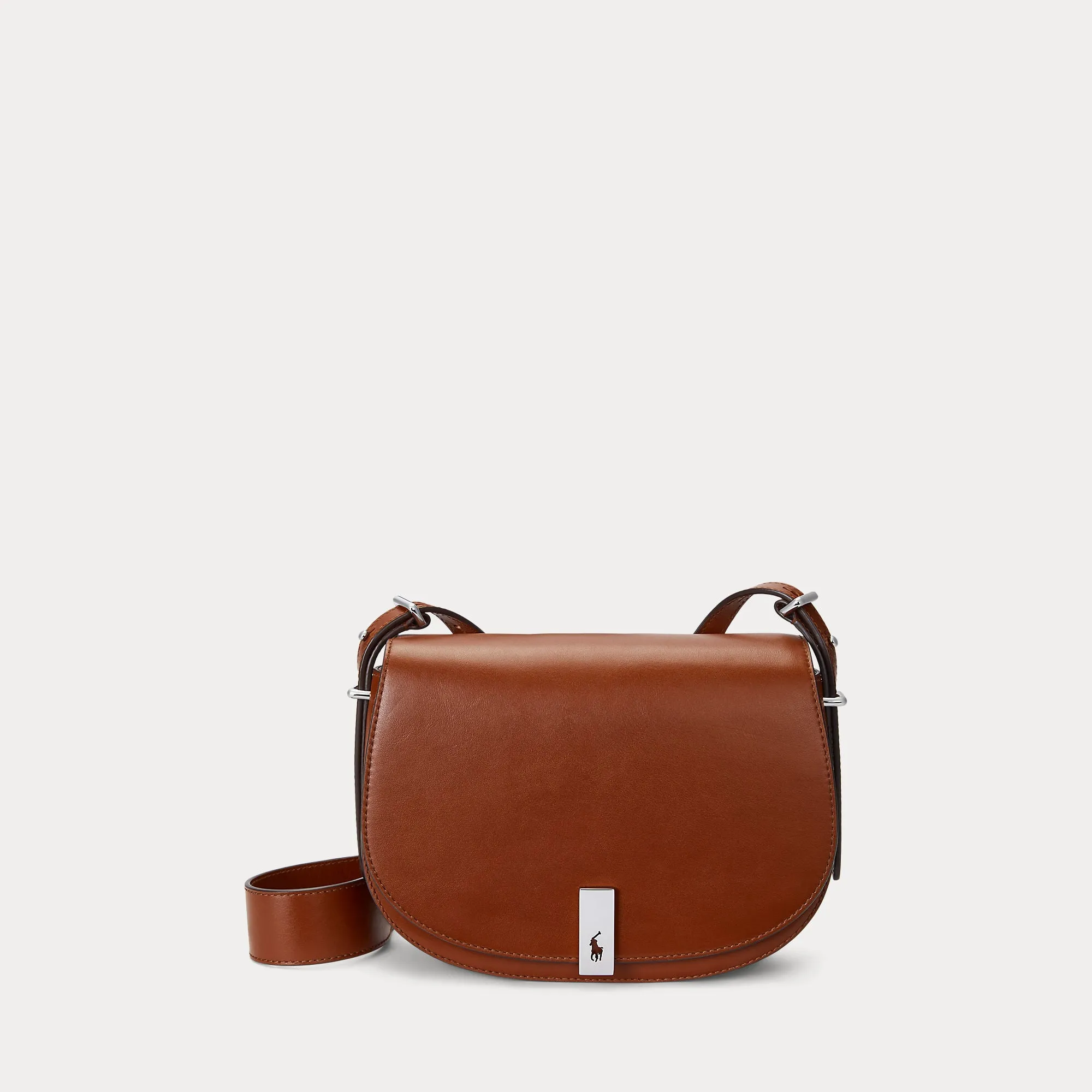 POLO ID LEATHER SADDLE BAG