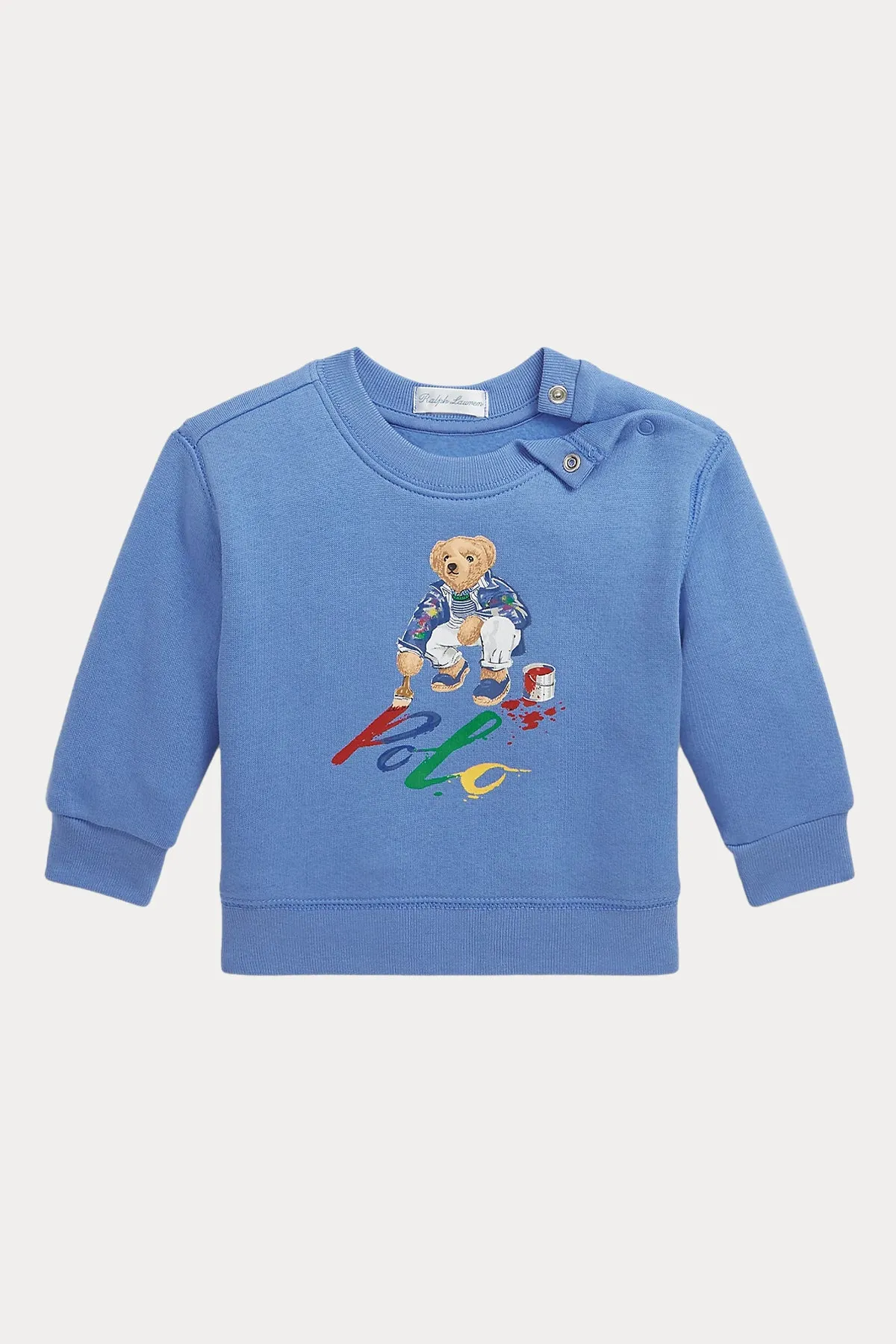 Polo Ralph Lauren Kids 12-24 Aylk Unisex Bebek Polo Bear Sweatshirt