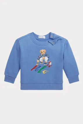 Polo Ralph Lauren Kids 12-24 Aylk Unisex Bebek Polo Bear Sweatshirt