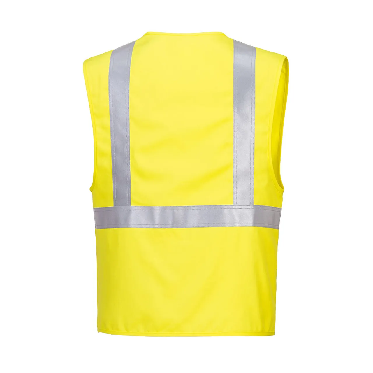 PortWest FR Class 2 Hi Vis Yellow Woven Vest UFR23