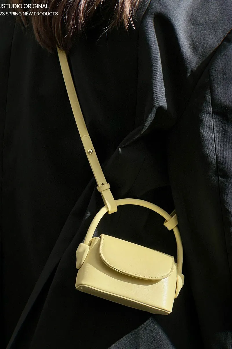 Pu Leather Contemporary Mini Bag