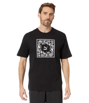 PUMA Classics Paisleyluxe Graphic Short Sleeve Tee Men's