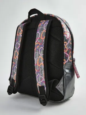 Purple Shimmer Heart Backpack Swim Bag and Pencil Case | Kids | George at ASDA