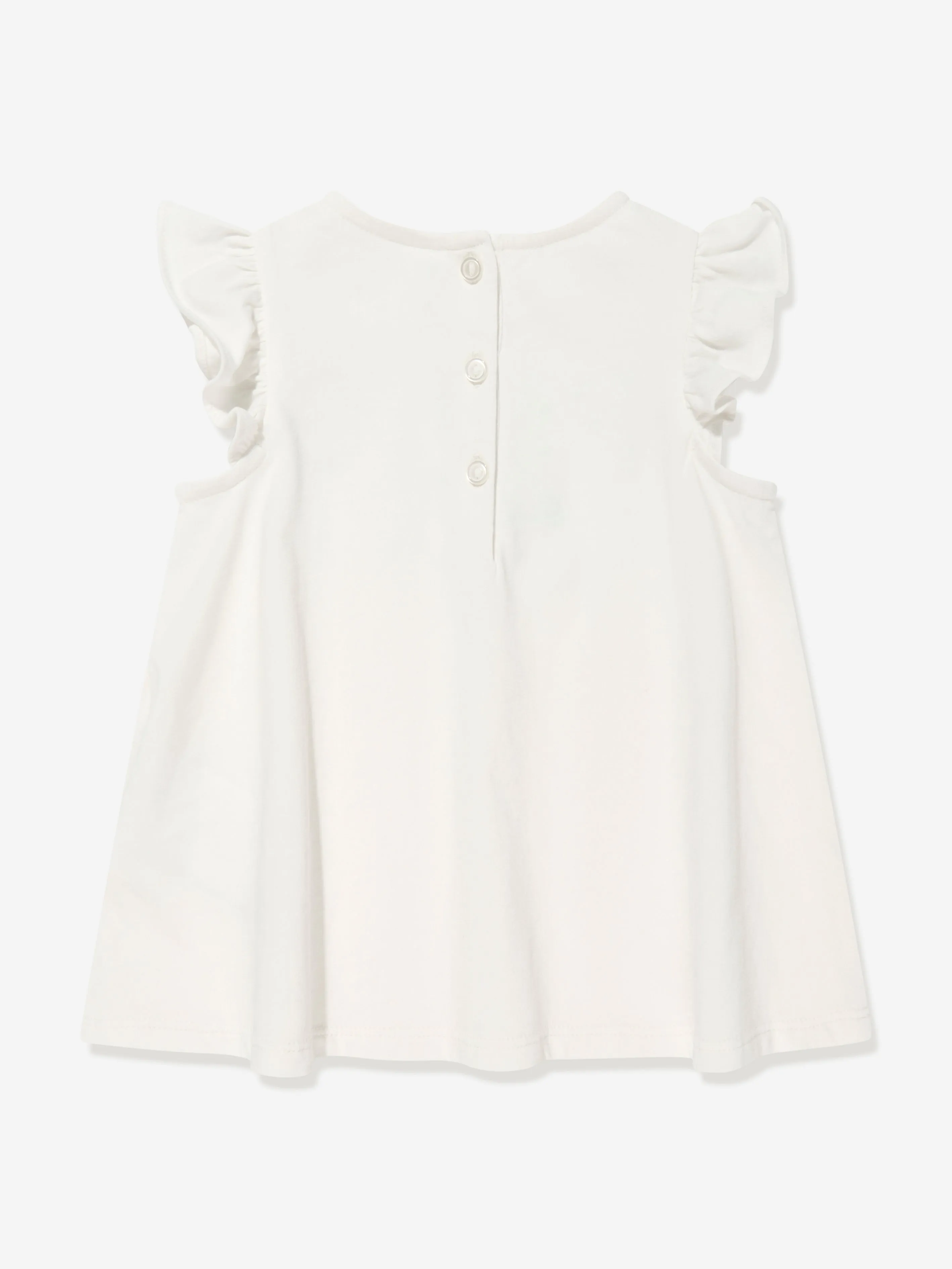 Ralph Lauren Baby Girls Sleeveless Top in White