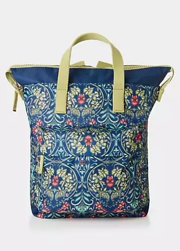 Recycled Content Soft Roll Top Printed Backpack by Joe Browns | Look Again