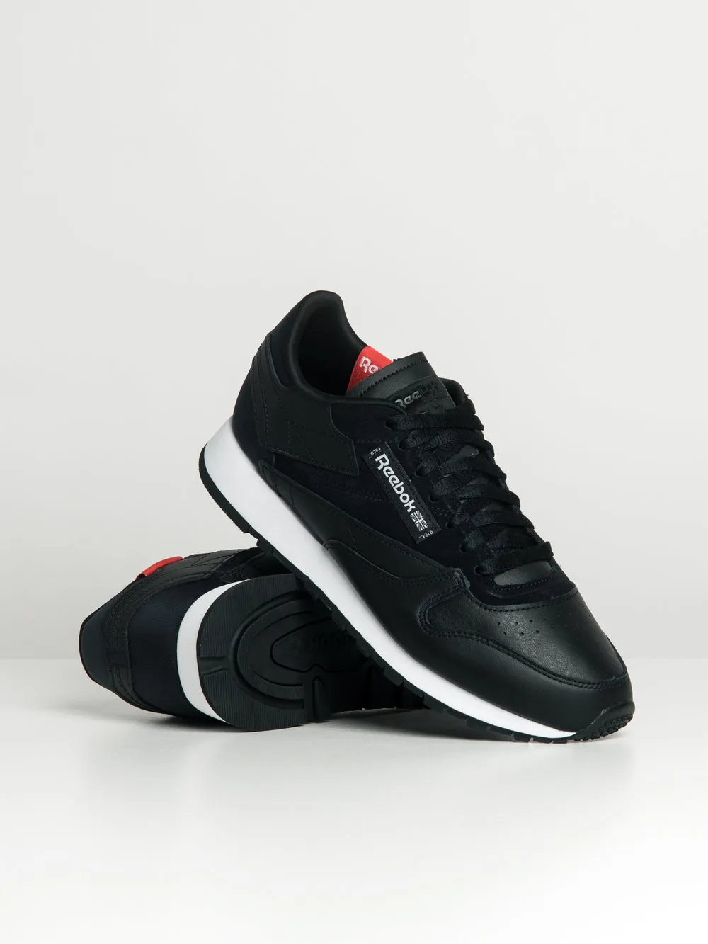 REEBOK MENS REEBOK CLASSIC LEATHER SNEAKERS - CLEARANCE