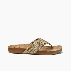 Reef Womens Cushion Strand Sandals - Olive