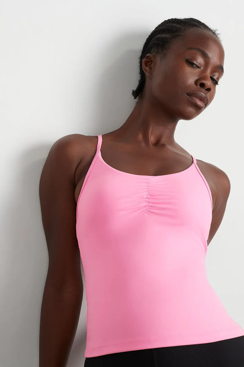 Ruched Active Tank 349 -          