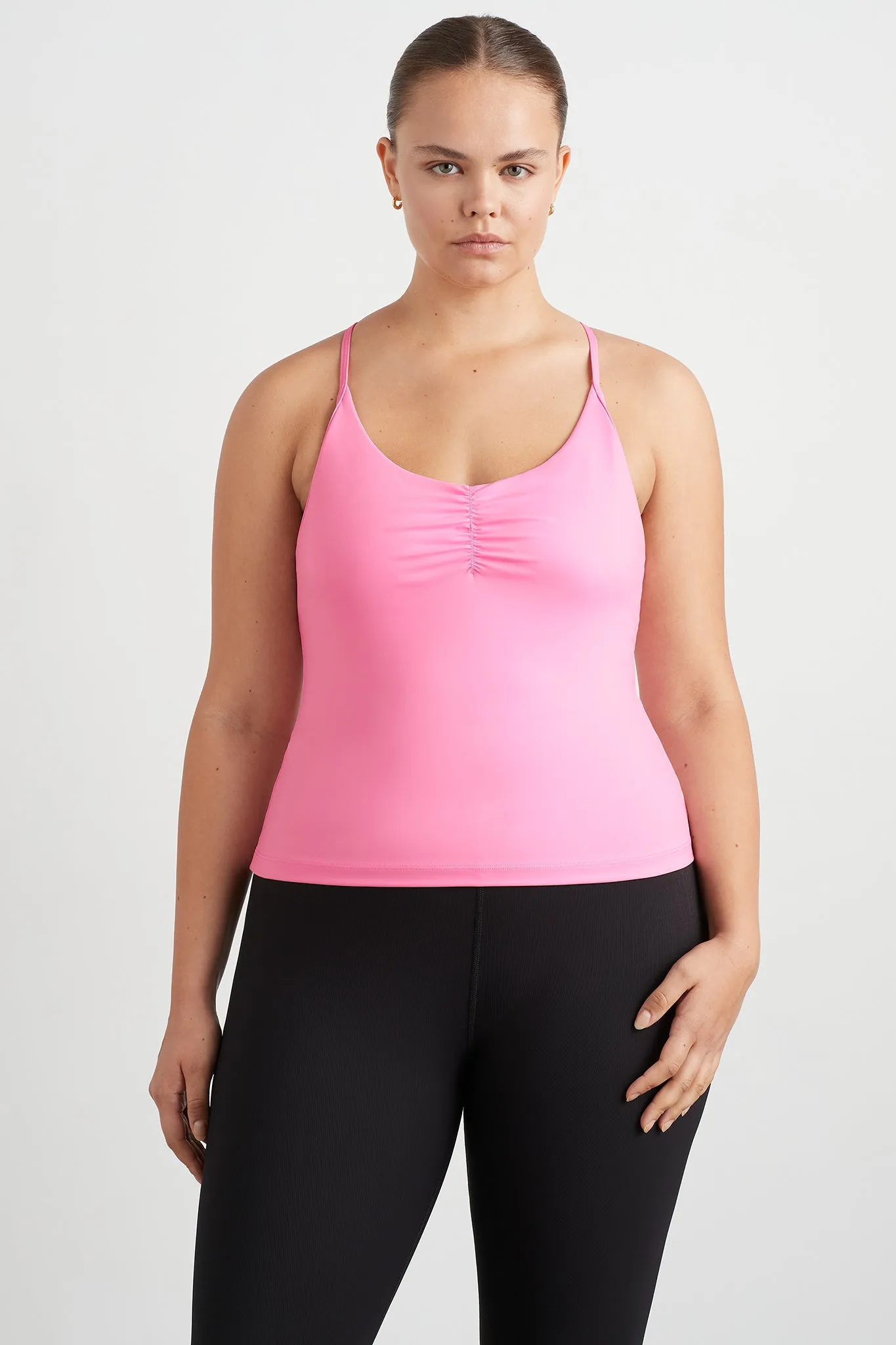 Ruched Active Tank 349 -          