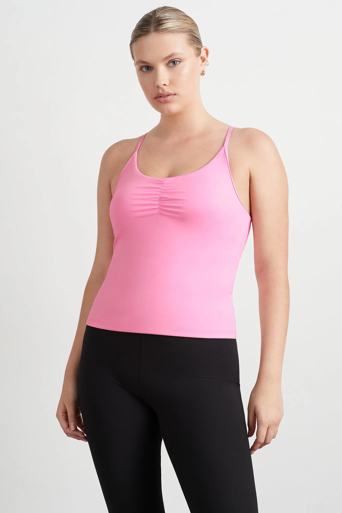 Ruched Active Tank 349 -          