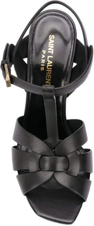 Saint Laurent Tribute 110mm sandals Black