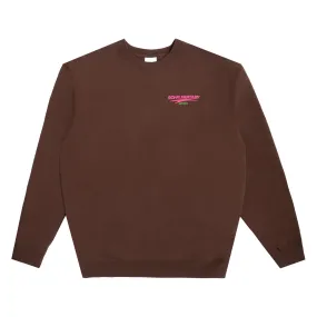 Sci-Fi Fantasy Sports Fleece Crewneck Brown