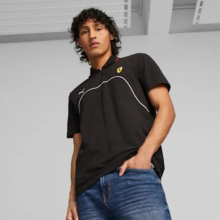 Scuderia Ferrari Men's Polo | PUMA Black | PUMA Scuderia Ferrari | PUMA 