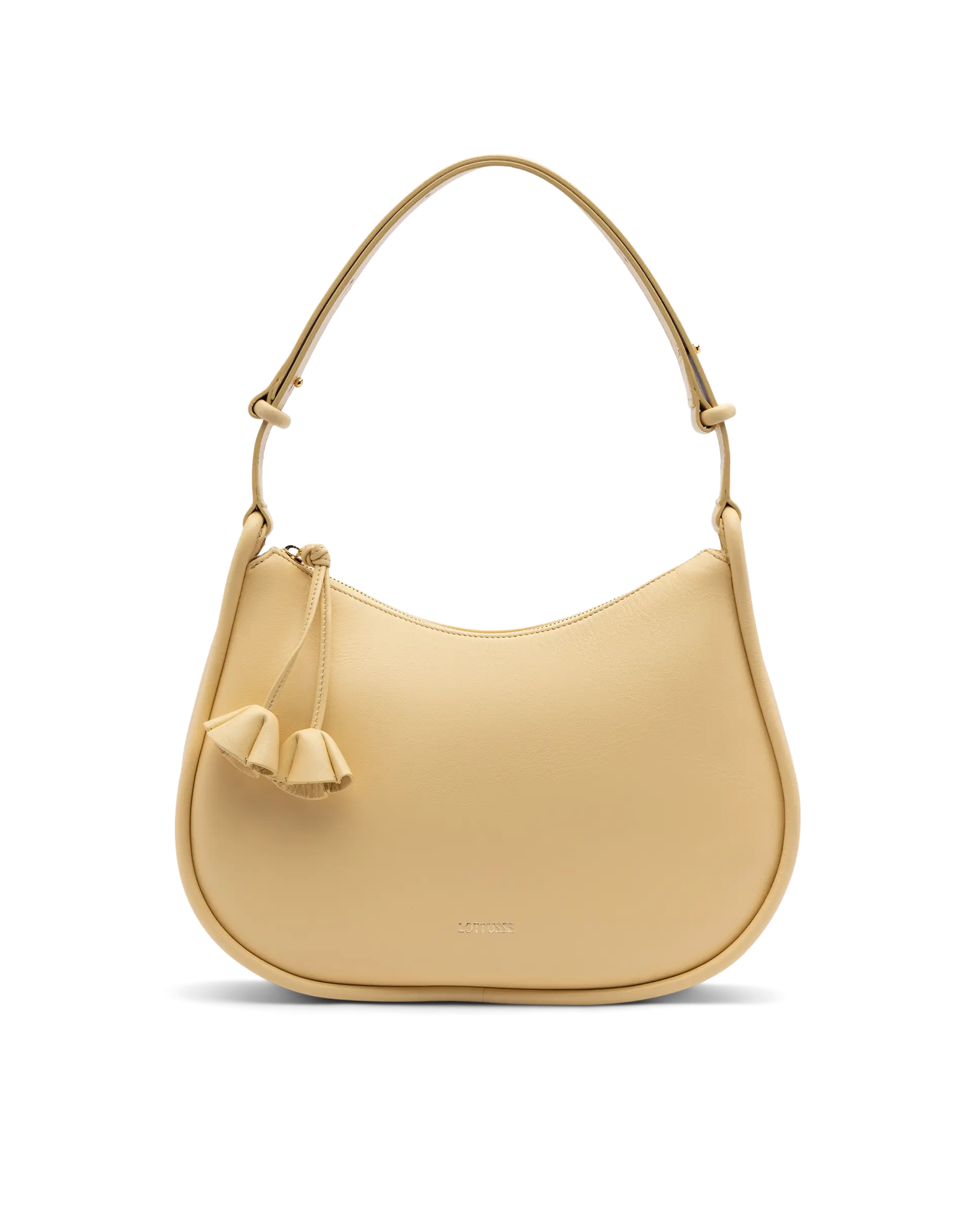 Serena Serena Shoulder Bag in Soft Yellow Lambskin