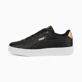 Skye Distressed Women's Sneakers | Puma Black-Puma Team Gold | PUMA Shop All Puma | PUMA 