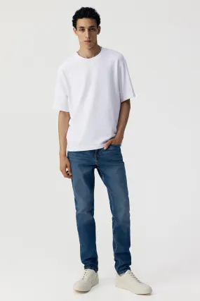 Slim Jeans - Regular waist - Long - Light denim blue - Men | H&M GB