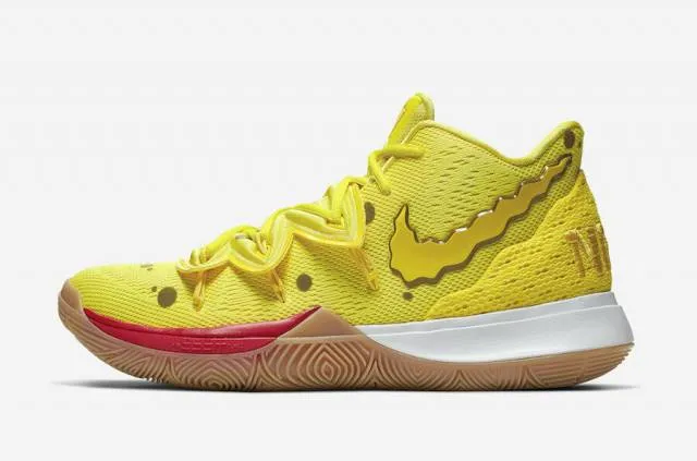 Spongebob squarepants x nike kyrie 5 spongebob