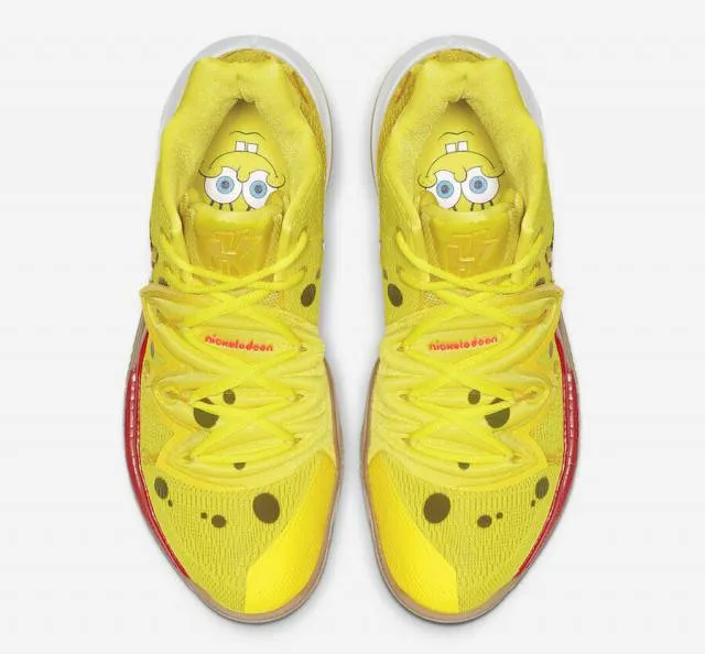 Spongebob squarepants x nike kyrie 5 spongebob