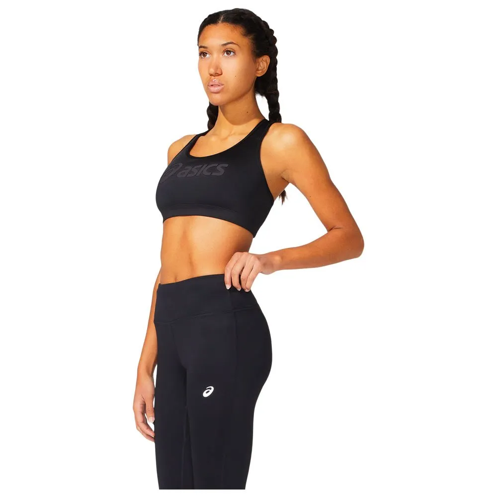 Sports Bra Asics ---Core Asics Logo Performance Black