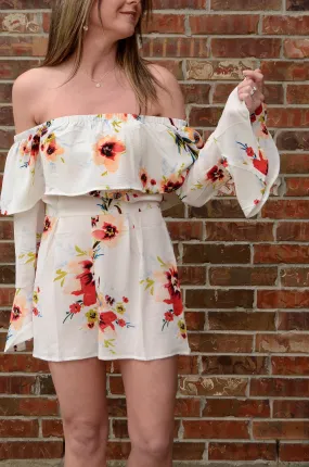 Spring Floral Romper